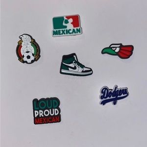 Croc charms Mexico set